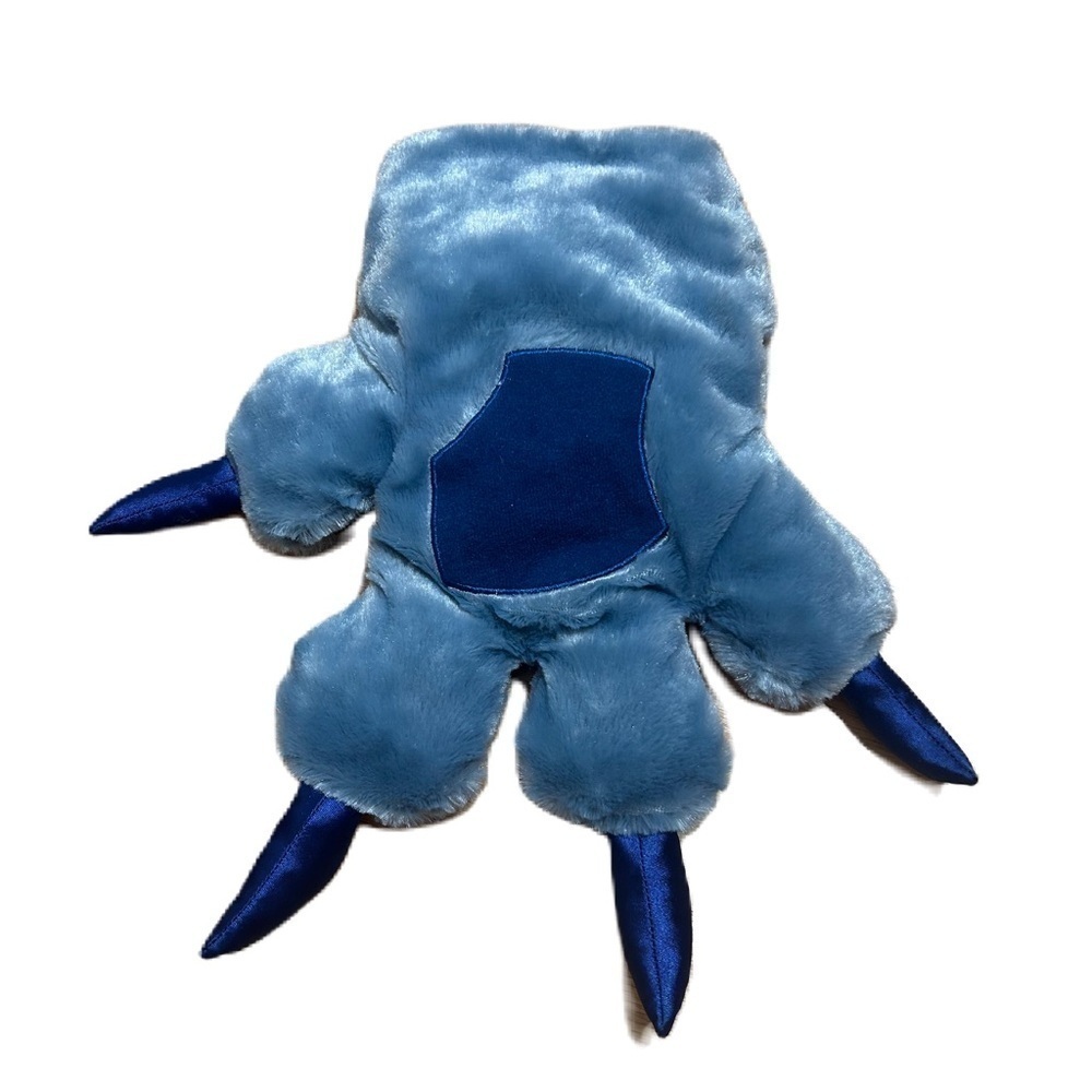 Disney Stitch Glove Hand Blue Fleece Costume
